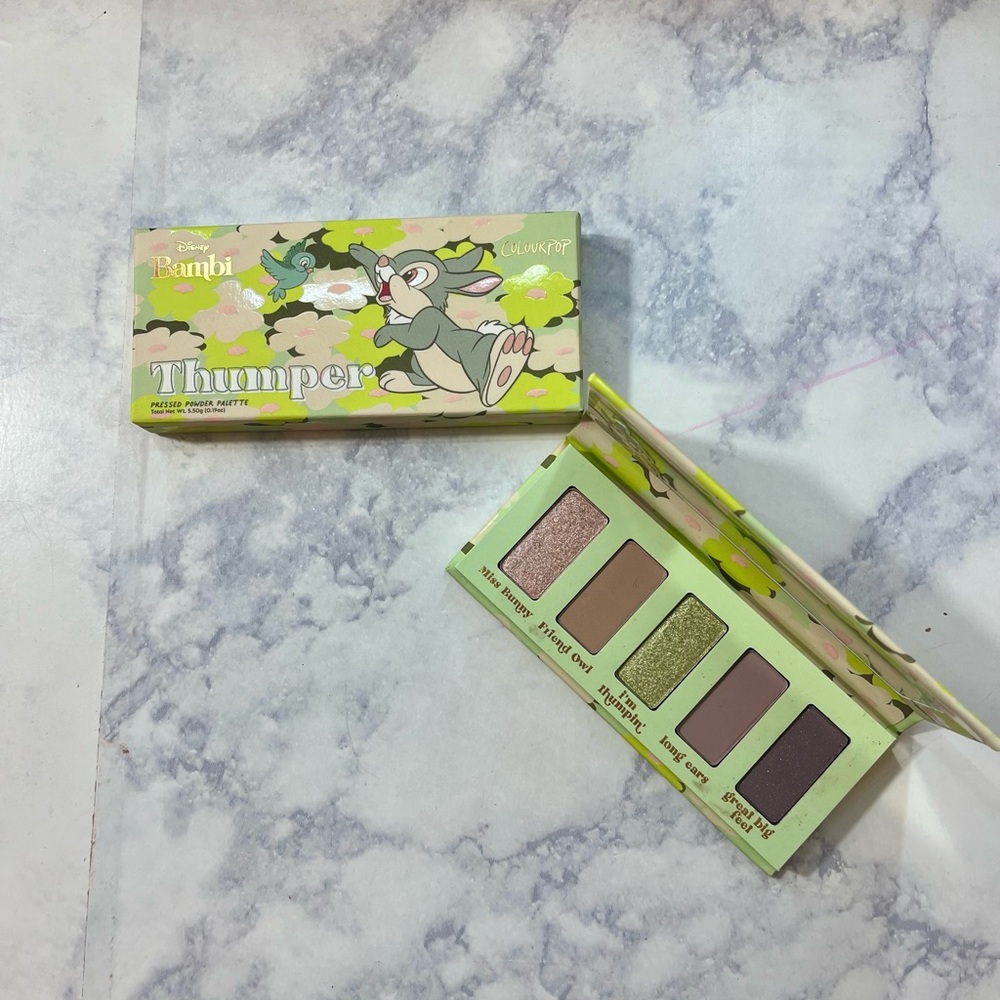 Colourpop x Disney’s Bambi “Thumper” 5 Pan Pressed Powder Palette
